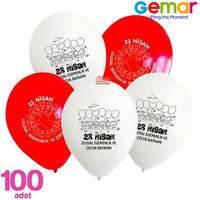 23 Nisan Baskılı Balon