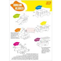 Güneş Enerjili Jeep Yapım Seti