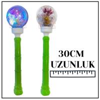 Sopalı Işıklı Plastik Küre Oyuncak