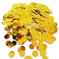 Balon İçi Konfeti Pulu Gold