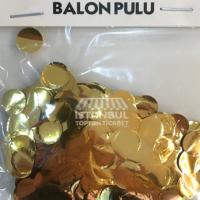 Balon İçi Konfeti Pulu Gold