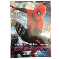 Boyama Kitabı Stickerlı Örümcek Model