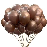 Çikolata Kahverengi Renk Toptan Balon