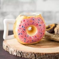 Donut Tasarımlı Kupa Bardak