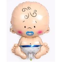 Erkek Bebek Folyo Balon Mavi