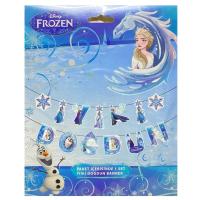 Frozen İyi Ki Doğdun Karakterli Uzar Yazı