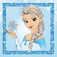 Frozen Karlar Ülkesi Peçete
