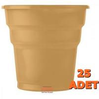 Gold Renk Plastik Bardak