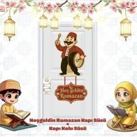 Hoşgeldin Ramazan Kapı Süsü Seti