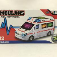 Işıklı Sesli Hareketli Ambulans
