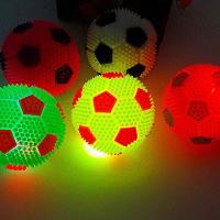 Işıklı Sesli Kirpi Futbol Topu