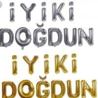 İyi Ki Doğdun Folyo Set Gümüş