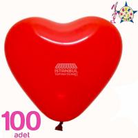 Kalp Model Kırmızı Balon HBK