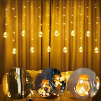 Küre Şeklinde Top Perde Led Işık
