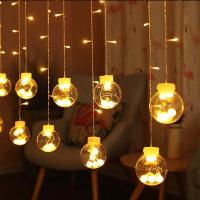 Küre Şeklinde Top Perde Led Işık