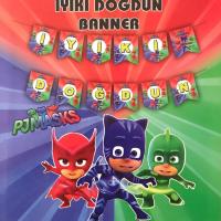 Maskeliler İyi Ki Doğdun Banner Uzar Yazı