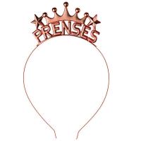Metal Prenses Taç Rose Gold