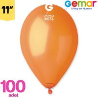 Metalik Balon Turuncu Renk Gemar