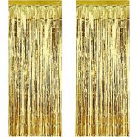 Metalize Arka Fon Kapı Süsü Gold