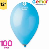 Pastel Balon Açık Mavi Renk Gemar 13"
