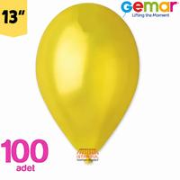 Pastel Balon Sarı Renk Gemar 13 İnç