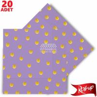 Pastel Düşler Peçete Lila 