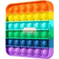 Renkli Gökkuşağı Push Pop İt Bubble Oyunu