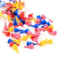 Renkli Plastik Mum Altlığı 70 Adet