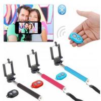 Selfie Çekim Çubuğu Bluetooth Uzaktan Kumanda Deklanşörlü