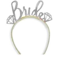 Simli Bride Eva Taç Gümüş