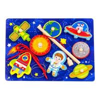 Toptan Ahşap Astronot Bul Tak Olatalı ve Yazı Tahtalı
