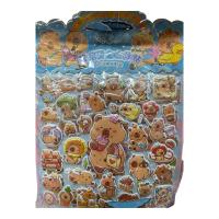 Capybara Sticker Kartelalı Büyük Boy