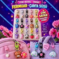 Toptan Fermuar Model Çanta Süsü