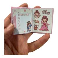 Toptan Kız Model Sulu Sticker Defter