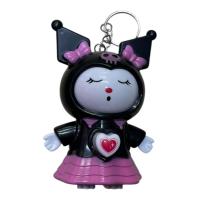 Kuromi Anahtarlık Yüzü Dönebilen Model