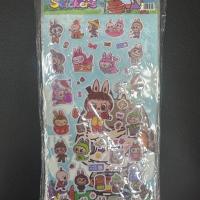 Toptan Labubu Sticker Kartelalı Küçük Boy