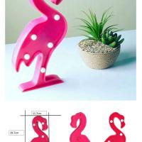 Toptan Led Işıklı Flamingo Gece lambası