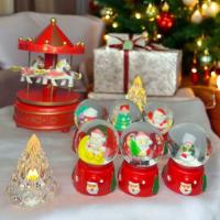 Toptan Noel Kar Küresi Mini Boy