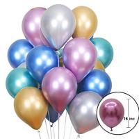 Toptan Parlak Krom Balon Gümüş