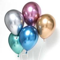 Toptan Parlak Krom Balon Karışık