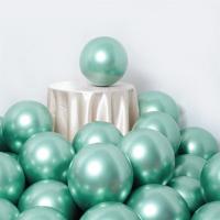 Toptan Parlak Krom Balon Yeşil