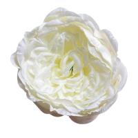 Toptan Tekli Kafa Gül 13 cm Beyaz