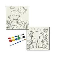 Toptan Tuval Boyama Seti Karışık Desenlerde