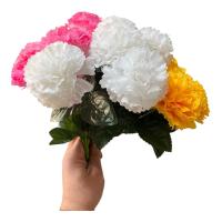 Toptan Yapay Çiçek Karanfil Demet 32 cm 