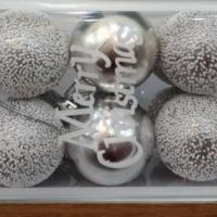 Yılbaşı Çam Ağaç Süsü 5 CM 20’ Li Top Lüx Set