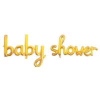 Baby Shower El Yazılı Folyo Balon Set 