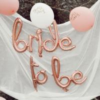 Bride To Be Folyo Balon Rose Gold