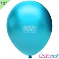 Metalik Balon Mavi
