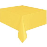 Plastik Masa Örtüsü Sarı Renk