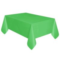 Plastik Masa Örtüsü Yeşil Renk